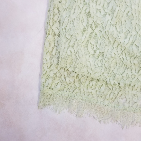 ANGEL EYE Pastel Lace Sheath Dress - Picture 5 of 8